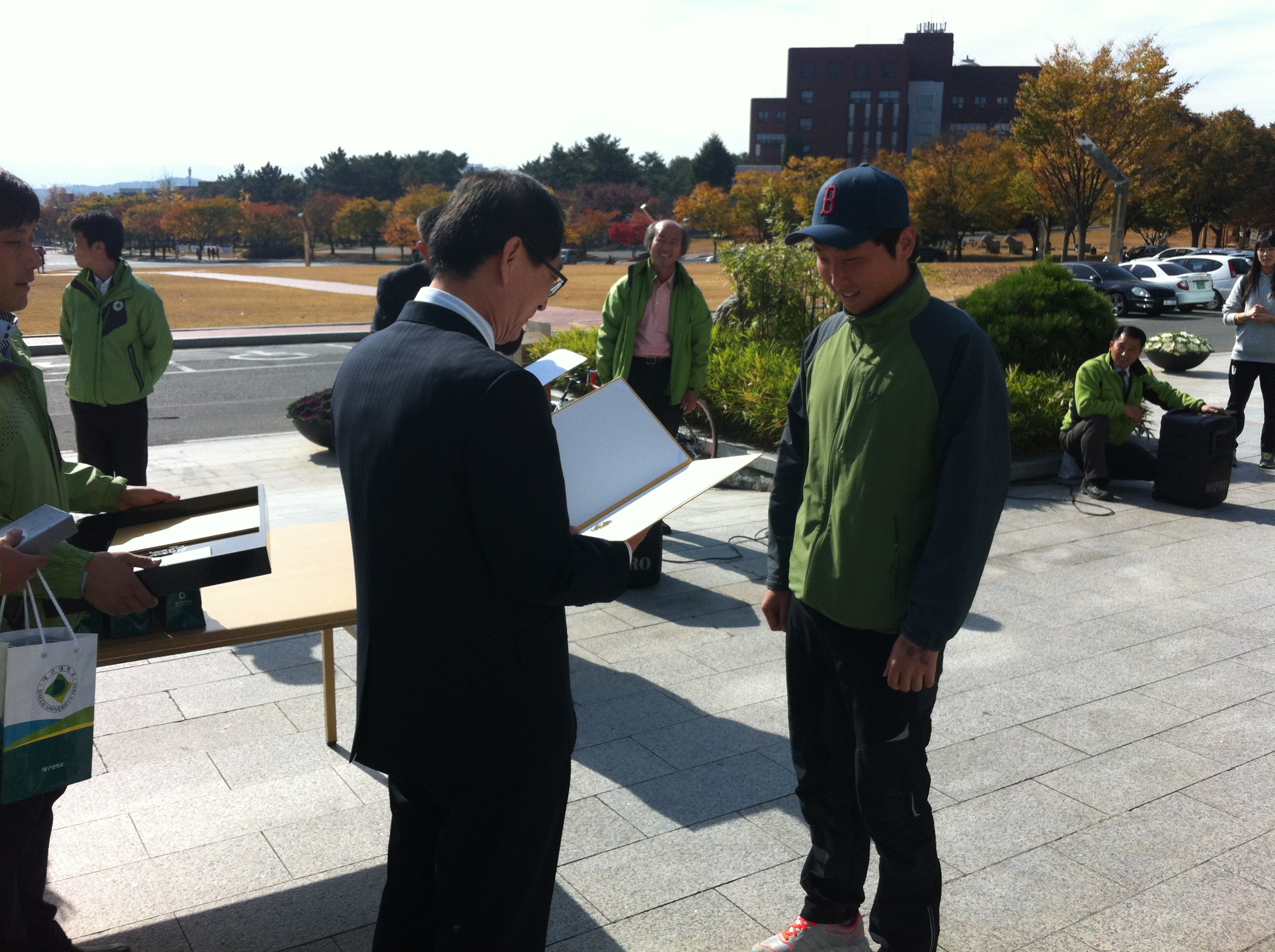 두(DU)바퀴 자전거 개소식(2012.11.2) 