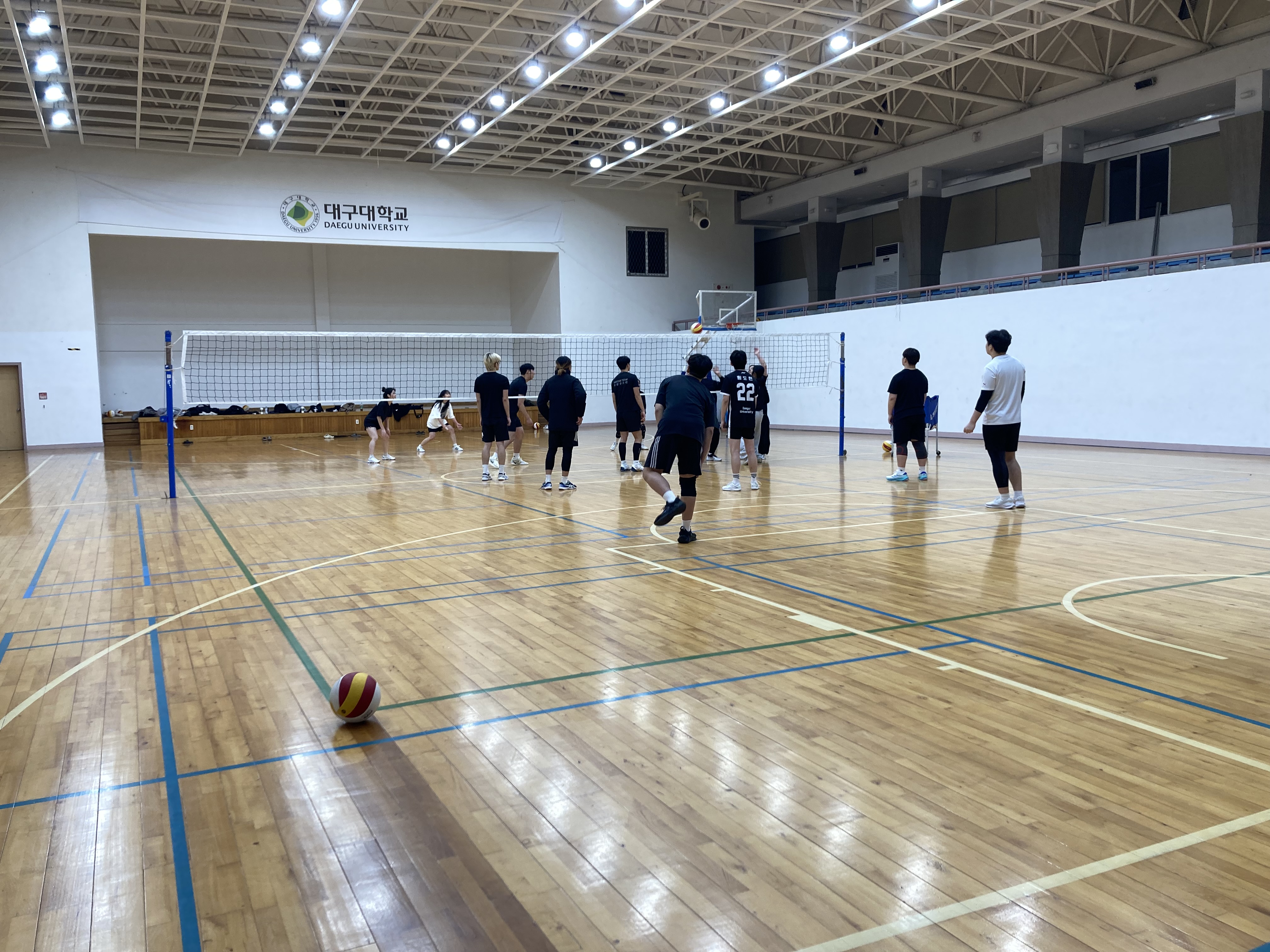 배구동아리 활동 모습!